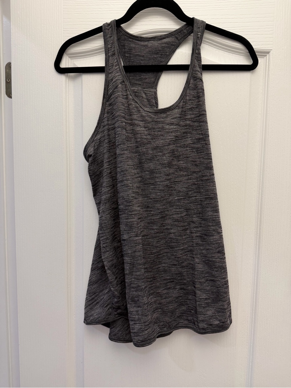 Women's Lululemon Heather Gray Racerback Tank Top